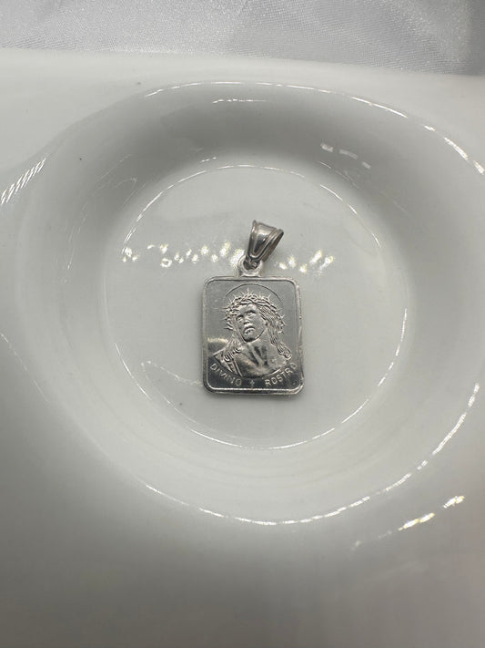 Jesus Silver Pendant