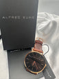 Slim Watch / Brown Leather