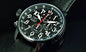 Invicta Men's 46mm I Force LEFTY Black Dial COMBAT Triple Black Tone Stainless Steel Canvas Strap Watch