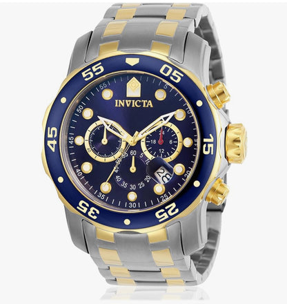 Invicta Men's Pro Diver Scuba 48mm /  Extra Blue Silicon Strap