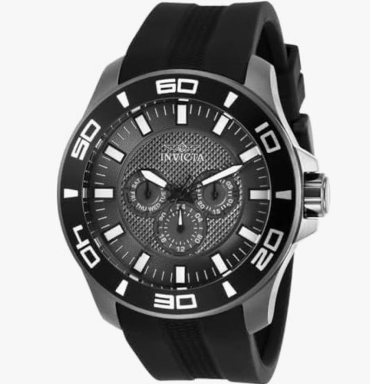 INVICTA Pro Diver Men 50mm Stainless Steel Gunmetal G