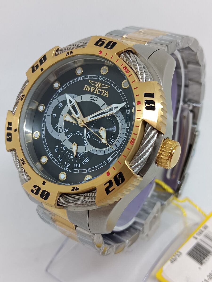 Invicta Speedway 45753 Men's 51mm TwoTone S/Steel Multifunction Quartz Watch