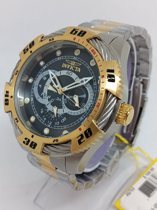 Invicta Speedway 45753 Men's 51mm TwoTone S/Steel Multifunction Quartz Watch