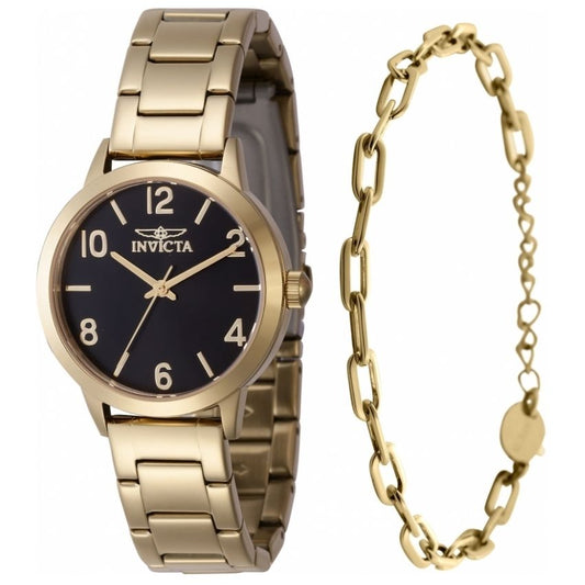 INVICTA INV4723 WOMEN’S WILDFLOWER YELLOW-GOLD BRACELET WATCH