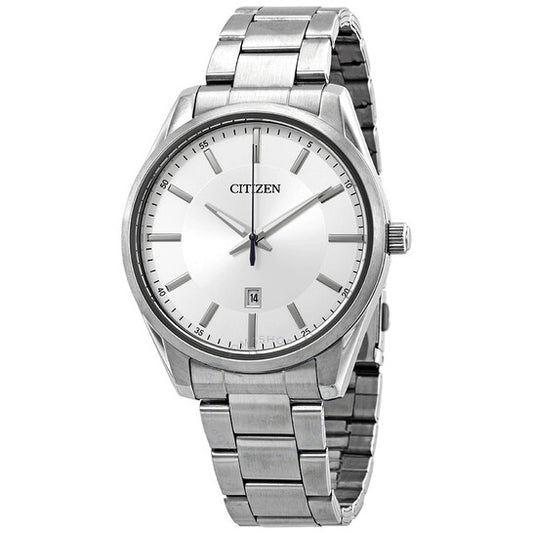 CITIZEN 
Quartz Silver Dial Stainless Steel Men's Watch